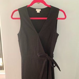 JCrew Sleeveless Wrap Dress